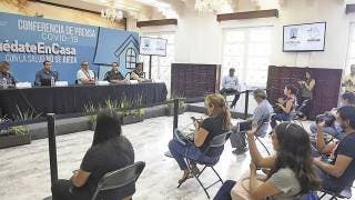 Aplican operativos para que ciudadanos se queden en casa en...