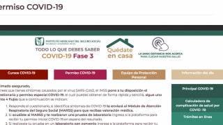 Habilita IMSS plataforma para obtener Permiso COVID19