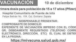 Vacunación sí seguirá en Puente de Ixtla: autoridades
