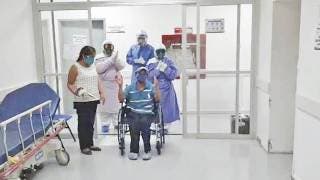 Supera José COVID-19 en el hospital "Dr. José G. Parres...