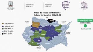 Registra SS Morelos 18 nuevos contagios y ocho decesos en un...