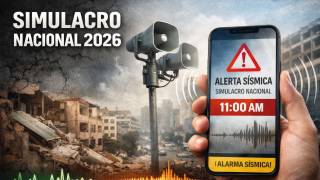 México realizará primer simulacro nacional 2026 