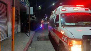 Terminó en el hospital