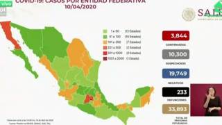Llegan a 233 las muertes por coronavirus en México