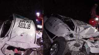 Muere taxista tras caer a una barranca en Temixco