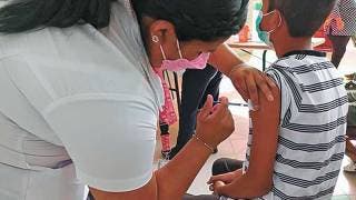Sector Salud amplía esta semana la vacunación contra COVID en menores de 12 a 14 años