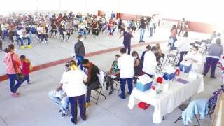 Continúa vacunación de refuerzo contra COVID en Jiutepec