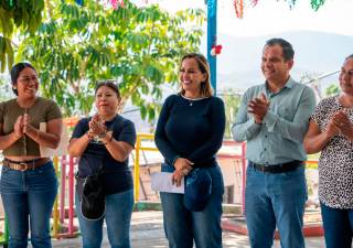 Estrenan techumbre reforzada en jardín de niños de Tlaltizapán