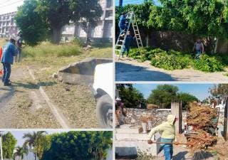 Llevan a cabo en Xochitepec trabajos de mantenimiento