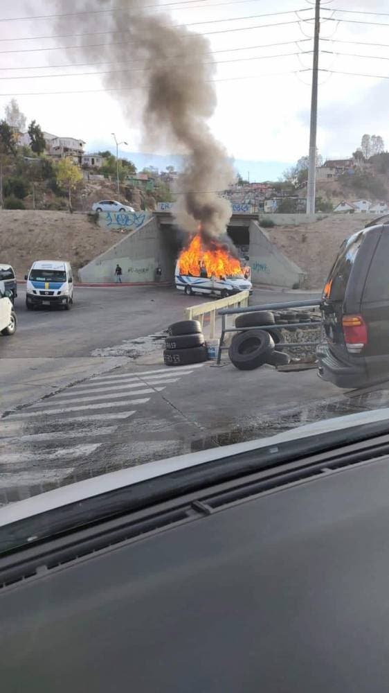 (Foto de la red) Jornada violenta en Tijuana