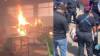 Violencia electoral: sujeto incendia casillas y lo detienen a golpes 