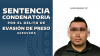 Sentencian a custodio por intento de escape