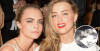 Se filtra video de Amber Heard y Cara Delevingne besándose