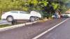 Vuelca auto en la autopista México Cuernavaca al perder el control el conductor 