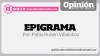 La imágen contiene: Por Pablo Rubén Villalobos  Epigrama 
