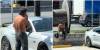 Hombre sin hogar es captado admirando un Mustang y se vuelve viral; dueño del carro lo busca (Video)