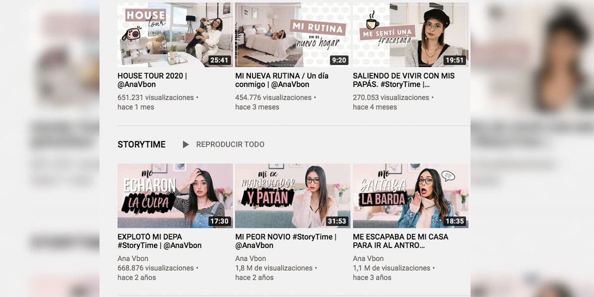 Ana Vbon - Youtube Ana Vbon - Youtube