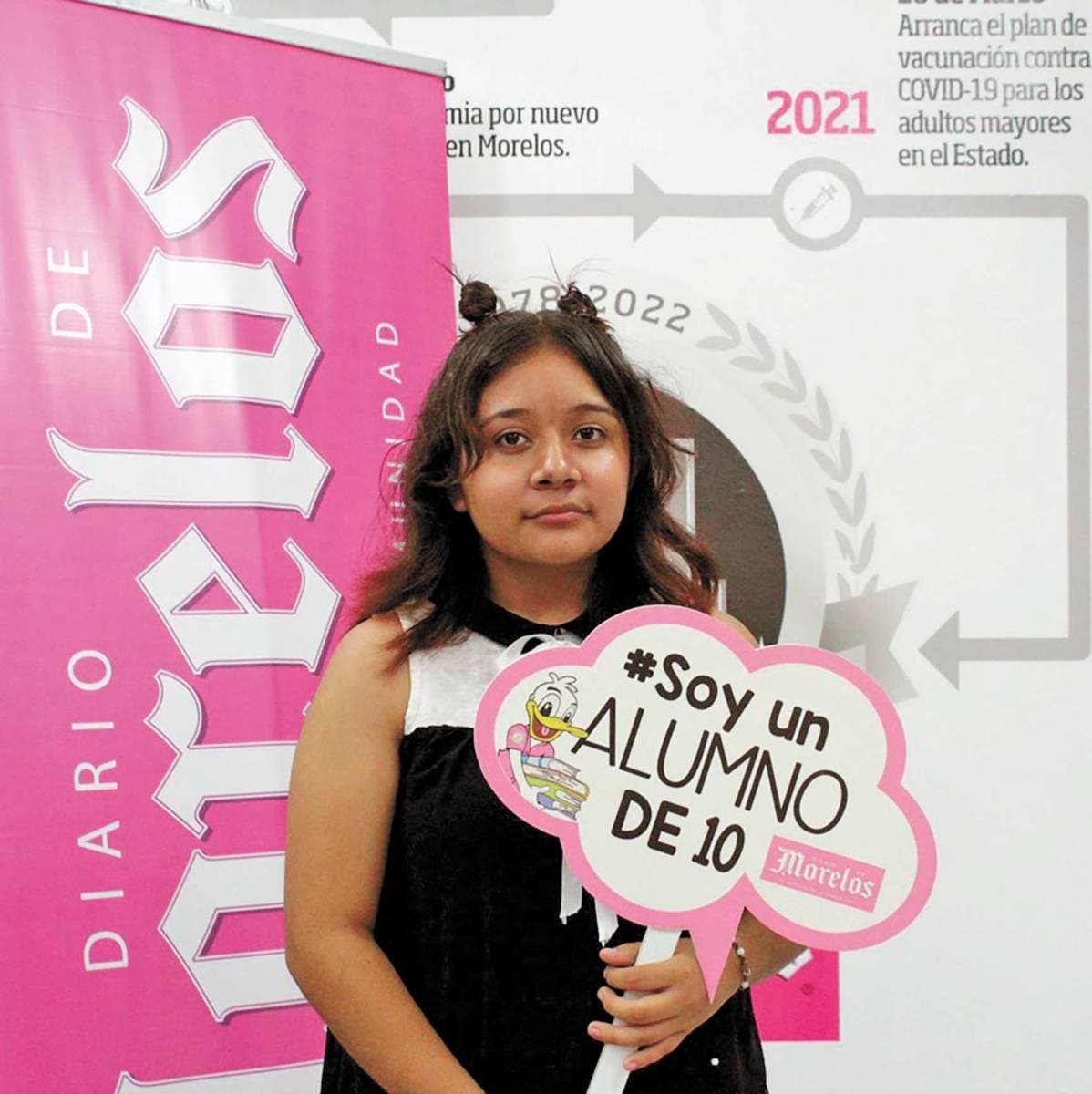 Dafne Alejandra Zamorano Contreras, (5to año) escuela Josefa Ortíz de Domínguez.