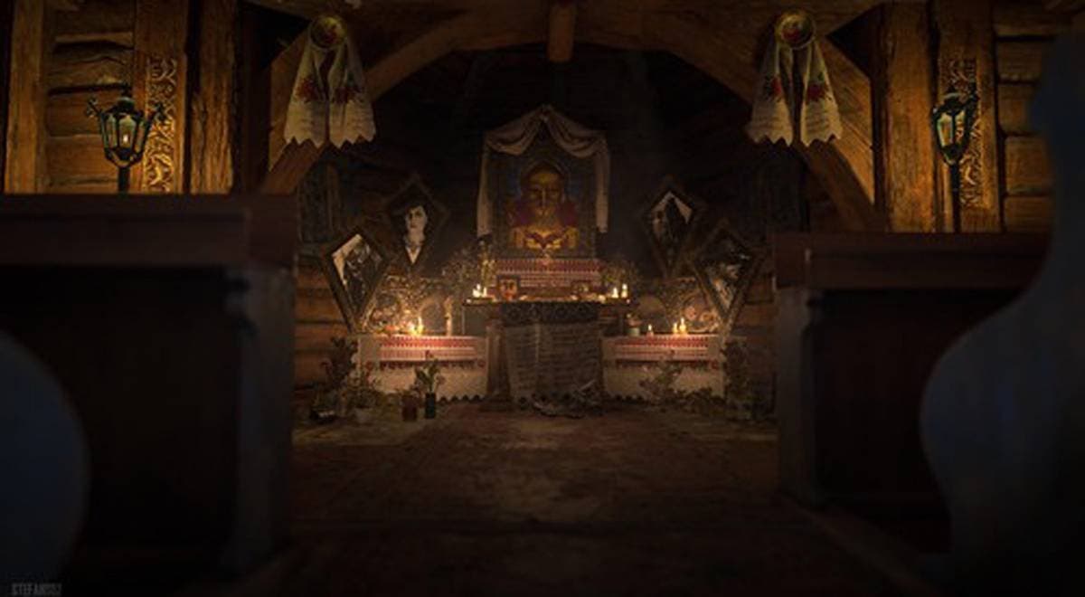  "Resident Evil Village / Church of Rest" (CC BY 2.0) by Stefans02