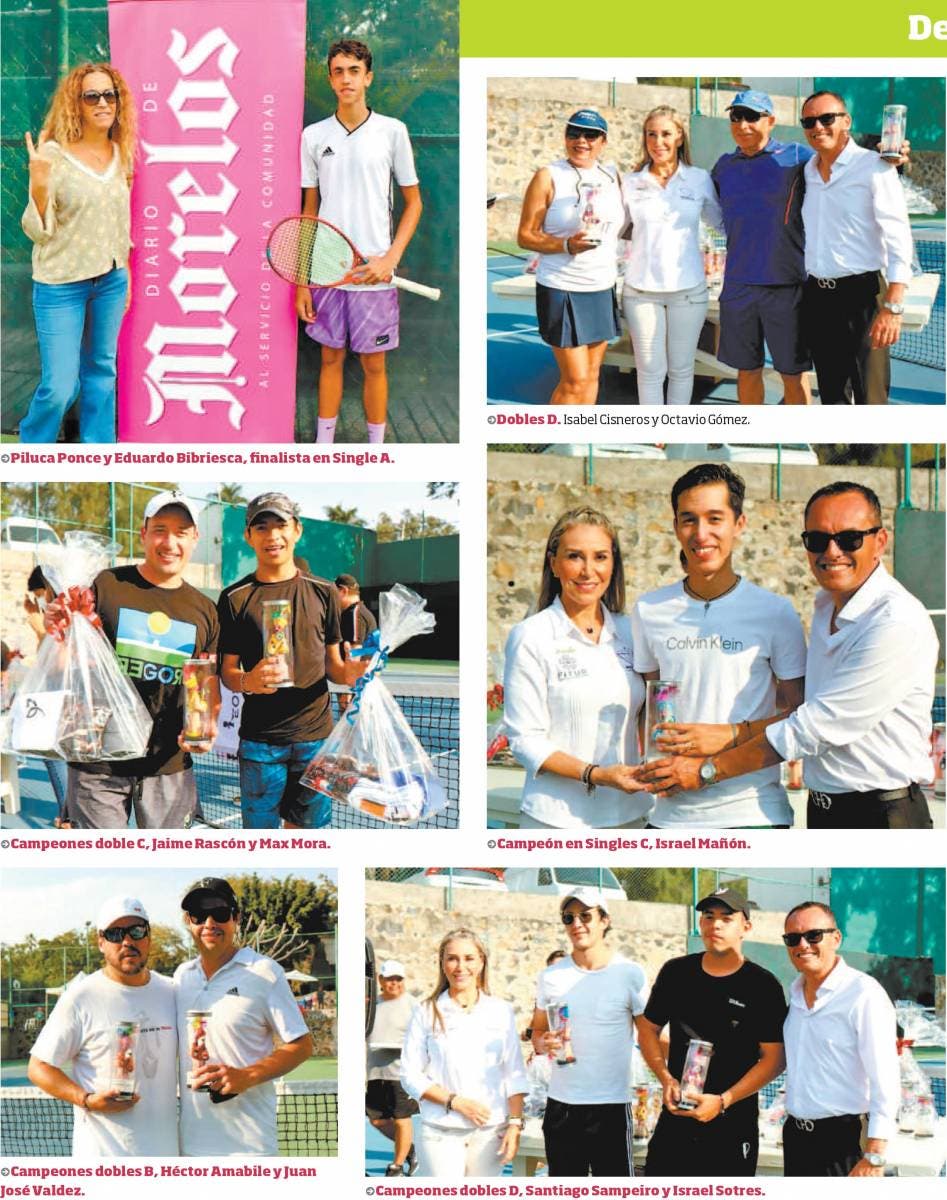 Tenis torneo Morelos