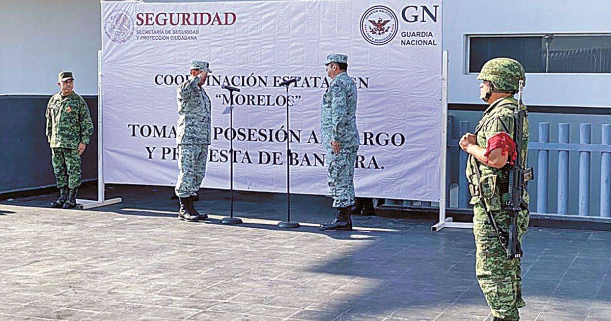 Presentan en Morelos a nuevo titular de la Guardia Nacional