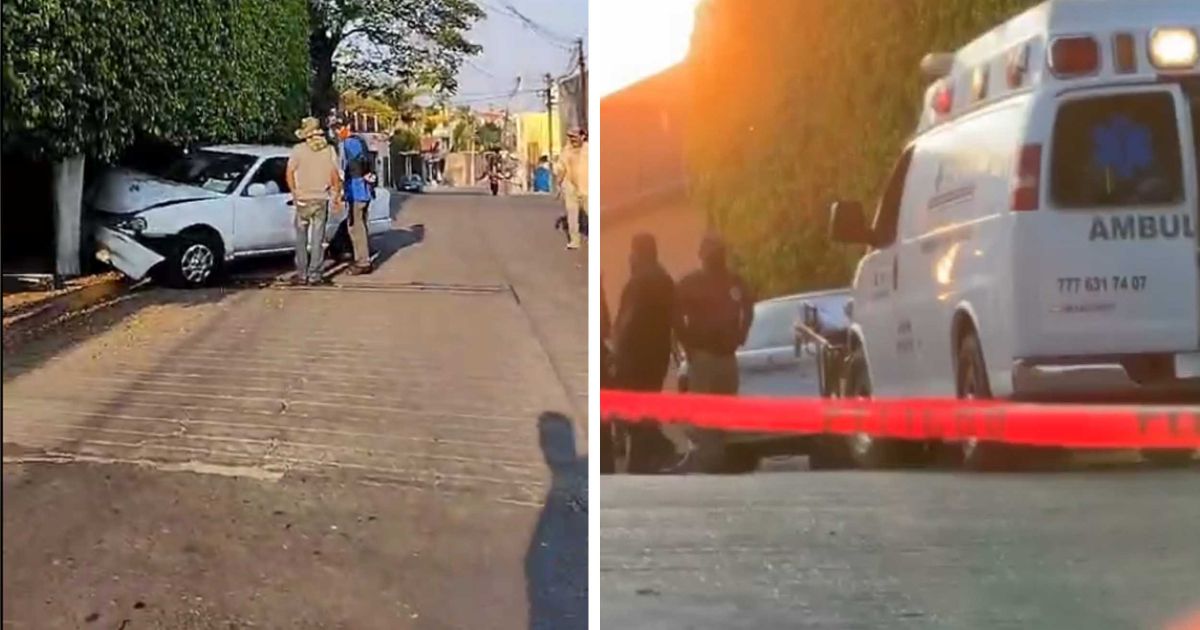 Muere hombre de la tercera edad tras ser atacado a balazos en Jiutepec