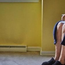 Anciana que había sido encadenada por su familia fue rescatada.jpg