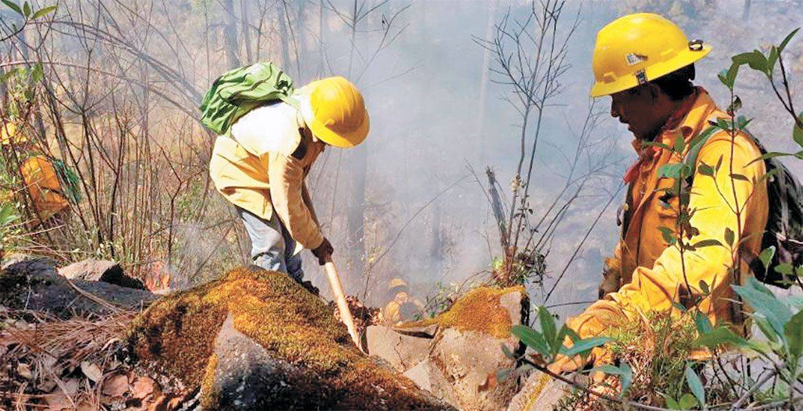Tiene Huitzilac brigada contra incendios forestales