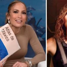 ¿Juntos Jennifer López y un atlas de primaria? Si ocurrió pero, es parte de su visita a México