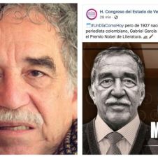 Congreso del estado de Veracruz le cambio el nombre y nacionalidad a García Márquez.jpg