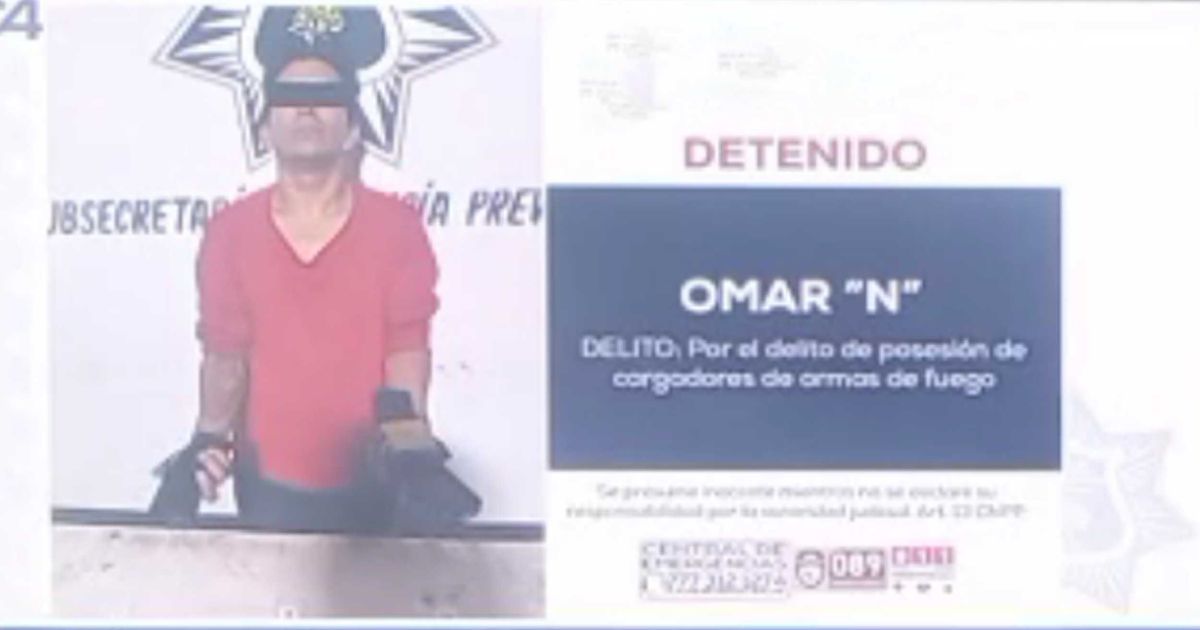 Detienen a presunto responsable de ataque armado en pleno centro de Cuernavaca