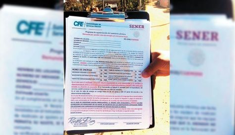 Alertan por falsos trabajadores de CFE que tratan de extorsionar