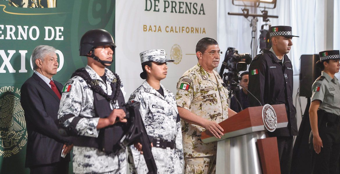 Invertirán $20 mil millones en la primera fase de la Guardia Nacional