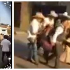 La violencia continúa en el país, 11 heridos y un muerto durante balacera en carnaval.jpg