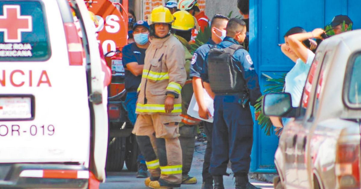 Un adulto mayor perdió la vida durante el incendio de su vivienda