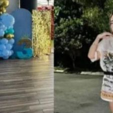 VIDEO: Mujer corre a invitados de fiesta infantil y se vuelve viral 