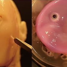 Así se ve el "cyborg" con piel viva que han creado en Japón 