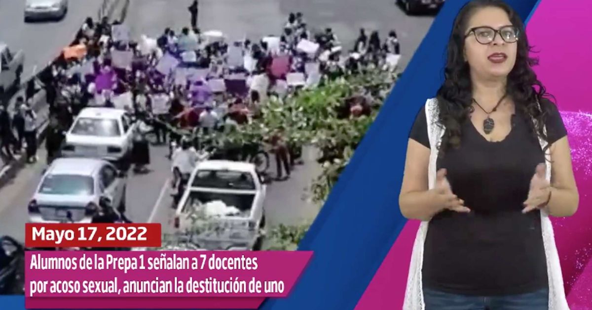 Alumnos de la Prepa 1 señalan a 7 docentes por acoso sexual