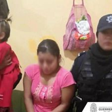 Detienen en Guerrero a mujer que golpeó a niña; menor, bajo custodia del DIF.jpg