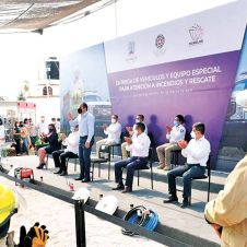 Refuerzan labor de PC Morelos en incendios con vehículos y equipo