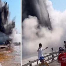 VIDEO: Explosión en Cuenca de Biscuit en Yellowstone obliga a un cierre temporal
