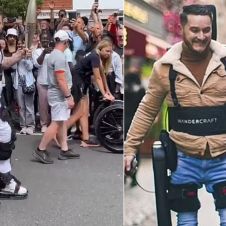  ¿Quién es Kevin Piette, el tenista parapléjico que luego de 11 años logró camina de nuevo y llevar la la antorcha olímpica? 