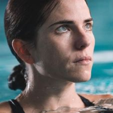 Así Karla Souza apoya al equipo mexicano de nado sincronizado en los Juegos Olímpicos de París 2024