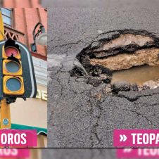 Desquician Cuernavaca semáforos en mal estado