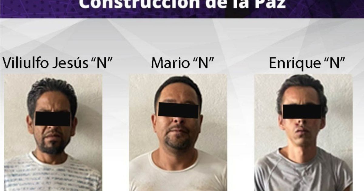 Detienen a 3 por robo de una camioneta en Cuernavaca