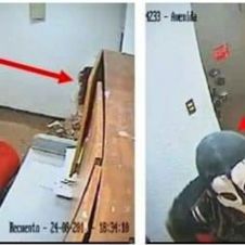 Continúan los robos de película, sujetos enmascarados hacen túnel para robar banco.jpg
