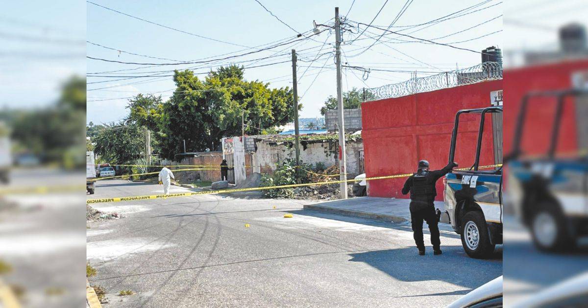 Matan a tiros a un hombre en la colonia Rubén Jaramillo de Temixco