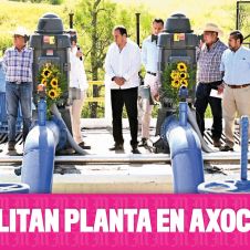 Rehabilitan planta en unidad de riego de Axochiapan