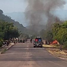 “Me estoy muriendo”, el audio de los policías de Michoacán tras emboscada .jpg