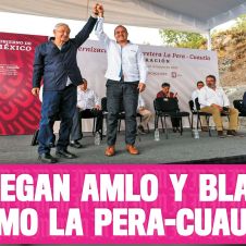 Inaugura AMLO tramo La Pera-Cuautla